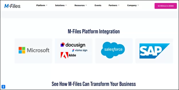 document management system m-files