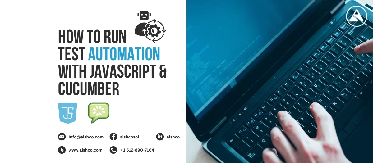 how to run test automation with javascript and cucumber